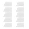 Thickened and Enlarged Plastic Scraper Paste Wallpaper Wallcloth Wallpaper Putty Film Construction Scraper Tools Multifunctional
