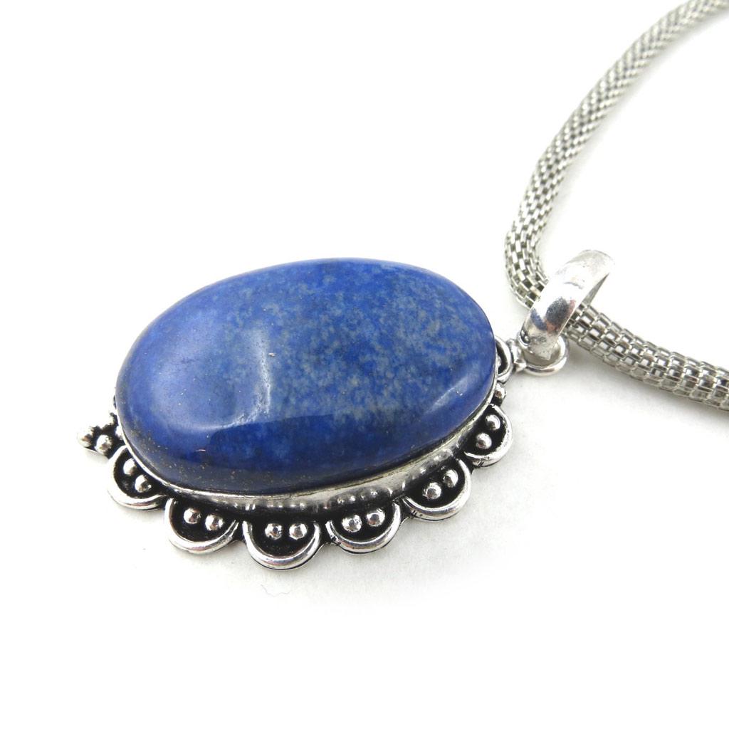 Les Trésors De Lily [N1212] - Designer Necklace 'Kilimanjaro' Blue