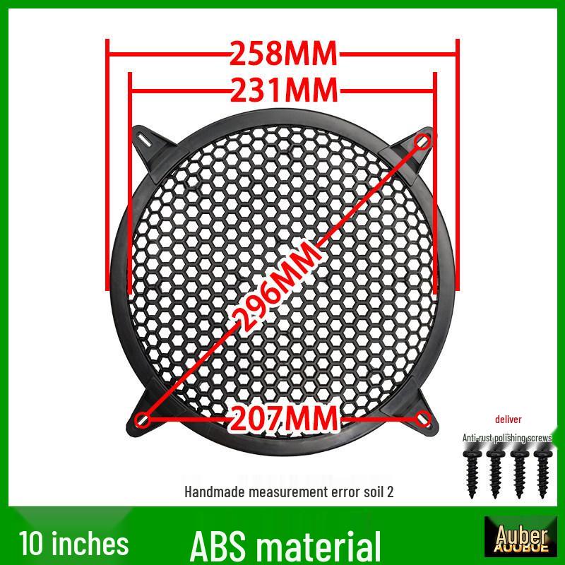 Metal Mesh Speaker Grille Dust Cover for Car Speakers (2" to 10")