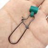 Green Swivels Snap Duolock Snap Nickel 8# Heavy Duty Fishing Sinker Fish Finder Fishing Swivels
