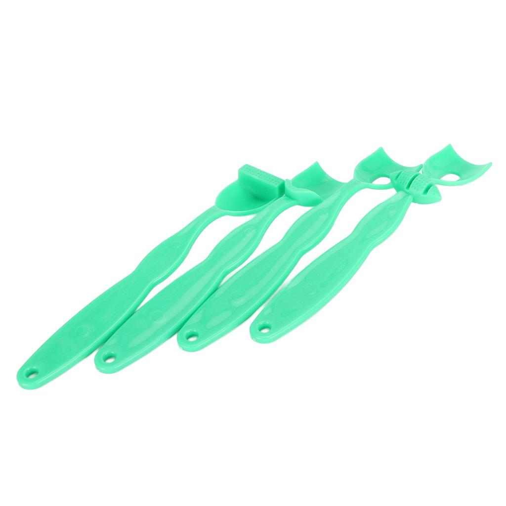 4 szt. Trener mięśnia języka Popraw elastyczność Lateralizacja Podnoszenie Narzędzie do treningu mięśni jamy ustnej na dyzartrię z pudełkiem do przechowywania