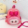 Cartoon Boys And Girls Backpack Cute Cute Kindergarten Anti-Lost Schoolbag Eggshell Children'S Backpack