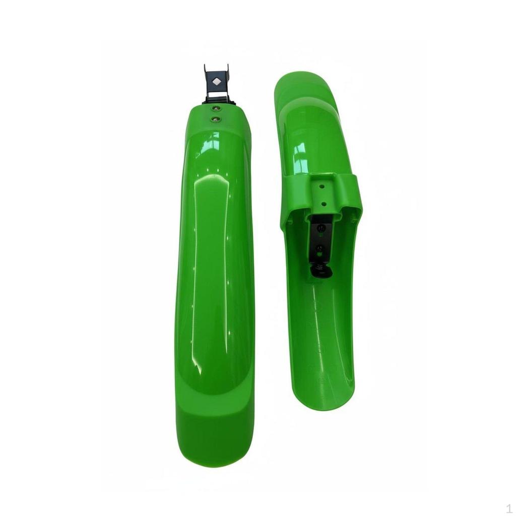 2 Pieces Adjustable Mountain Bike Mudguard Thickened Material Front Rear