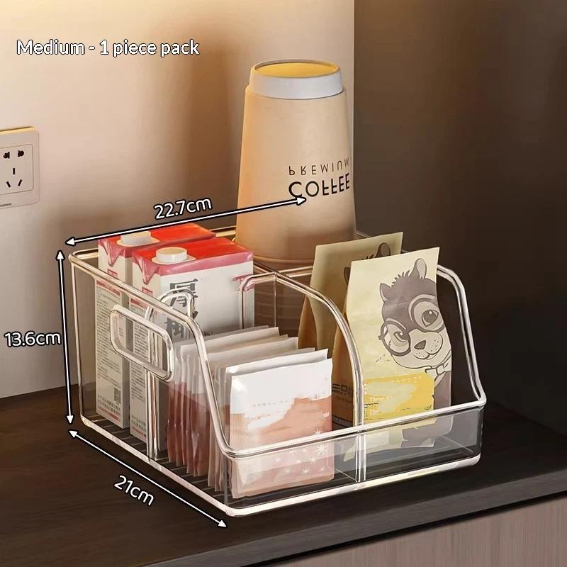 Disposable Cup Holder Stand Coffee Shop Milk Tea Paper Cup Organizer Desktop Storage Rack Vendor Stall Utensils Plastic Square