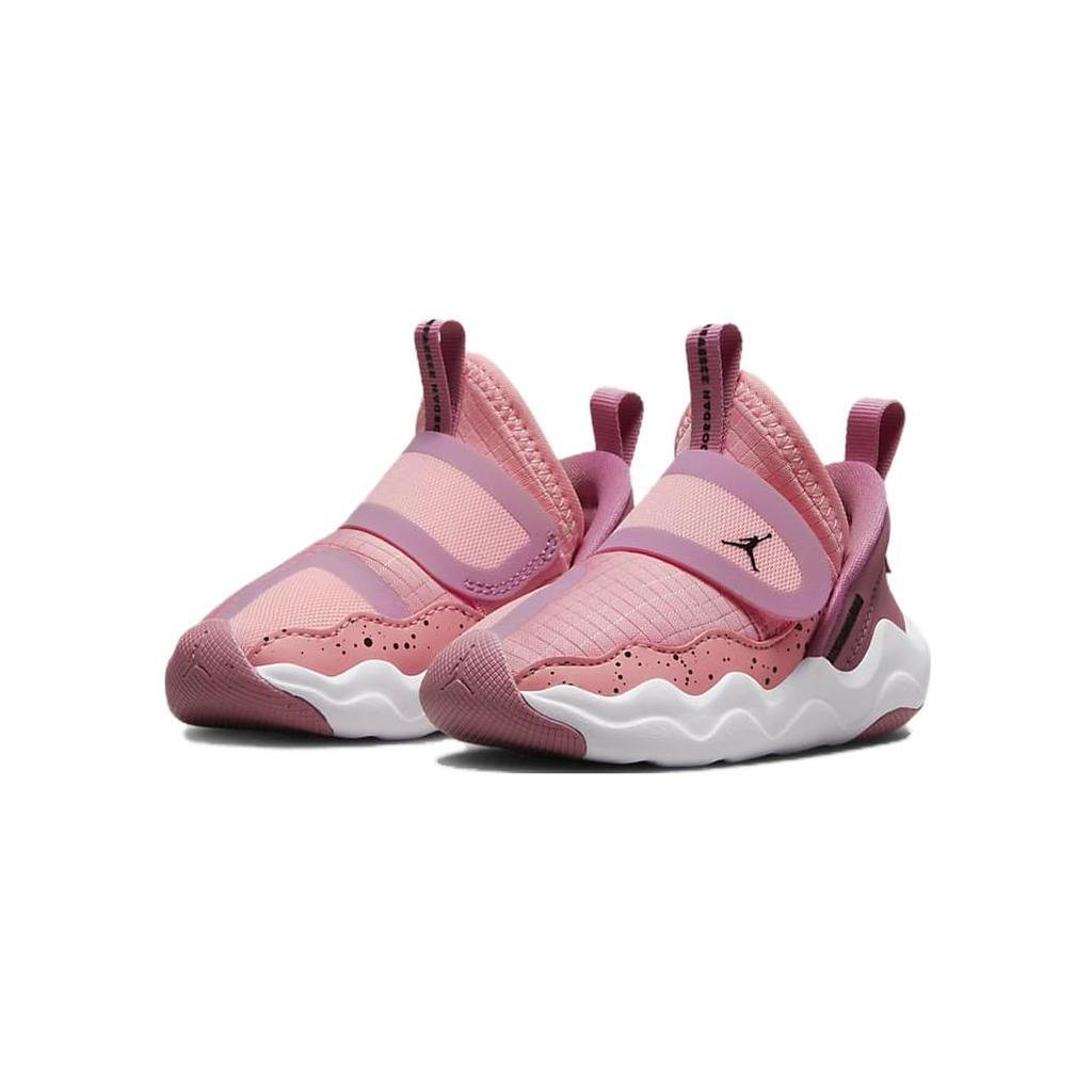 Jordan 23/7 Pink Coral TD Slip Resistant Anti Kick Slip Resistant Anti Kick Low Top Toddler Shoes Pink White DQ9294-616