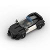 Building Block Compatible, Patrol Police Car Small Particles Build Car Model Creative Educational Toys