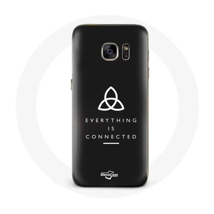 Coque Samsung GALAXY S7 - S7 EDGE Dark everything is connected