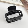 Hair Claw Matte Texture Mini Hair Clip Stable Grip No Flattening Non-Slip Tooth Small Semi-Tied Hair Clip Hair Accessory