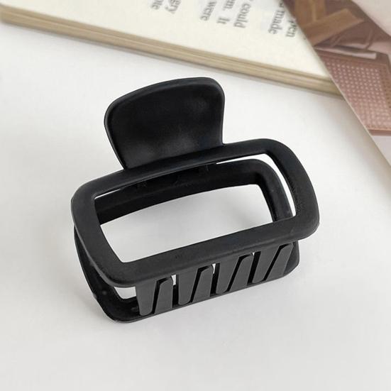 Hair Claw Matte Texture Mini Hair Clip Stable Grip No Flattening Non-Slip Tooth Small Semi-Tied Hair Clip Hair Accessory