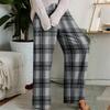 Pajama Pants, Sleepwear, Casual Drawstring Elastic Waist Pants, Comfortable Straight-leg Loose Pants