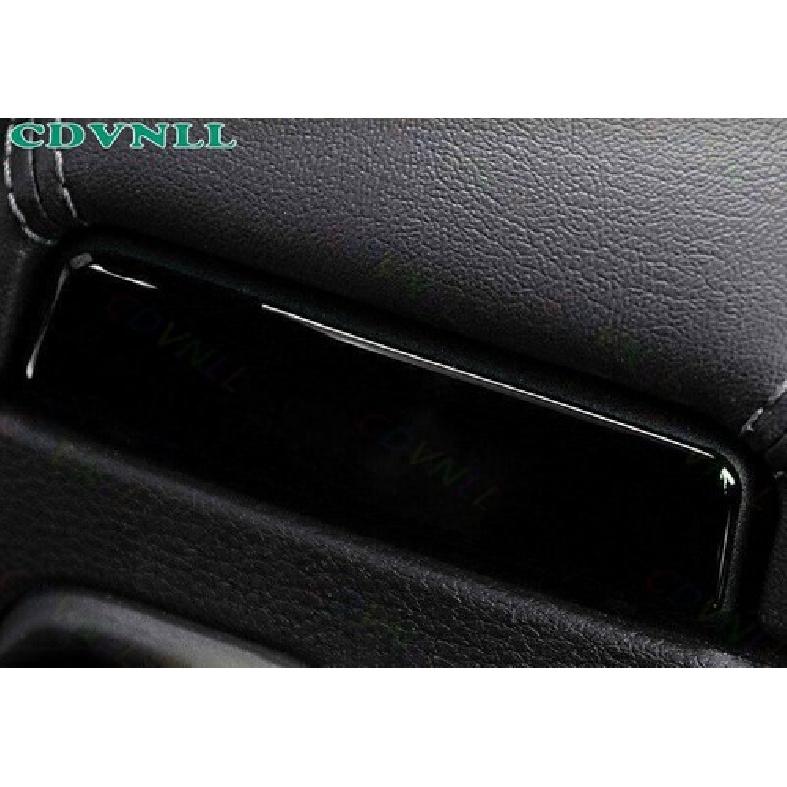 Central Console Armrest Box Panel Trim For Jeep Compass 2017- Bright Black