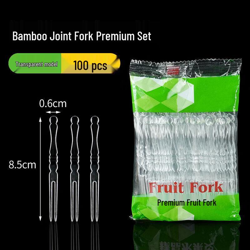 ZISIZ Disposable Fruit Forks