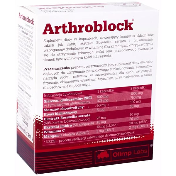 Komplex für Gelenke und Bänder, Arthroblock, Olimp Nutrition (03283007)