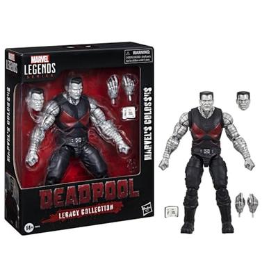 Hasbro Marvel Legends Serisi Colossus ve Deadpool Legacy Collection Koleksiyonluk Aksiyon Figürü F9812 Orijinal