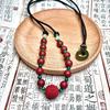 The Same Style of New Chinese-style Baili Xiang Necklace, Made with Traditional Natural Fragrance Beads, Handcrafted for Both Men and Women, Worn As