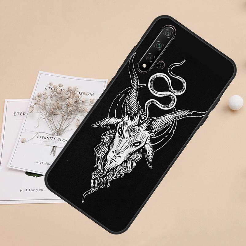 Devil Satan For Huawei Nova 10 9 SE 3i 7i 8i 11i 12i Y60 Y61 Y70 Y72 Y73 Y90 Y91 P20 P40 P30 Lite Case