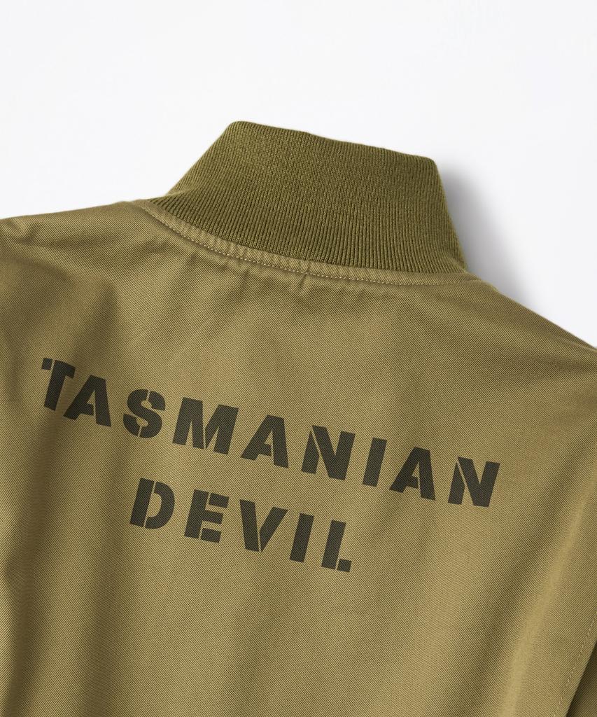 OUTSTANDING [Looney Tunes] Tanker Jacket_Khaki