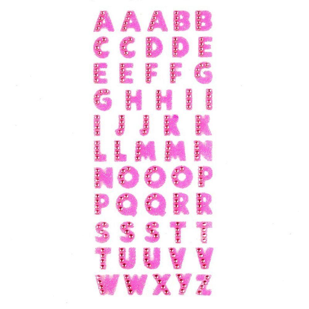 

Alphabet Letter DIY A-Z Words Stickers Home Decals Decoration Wall розовый
