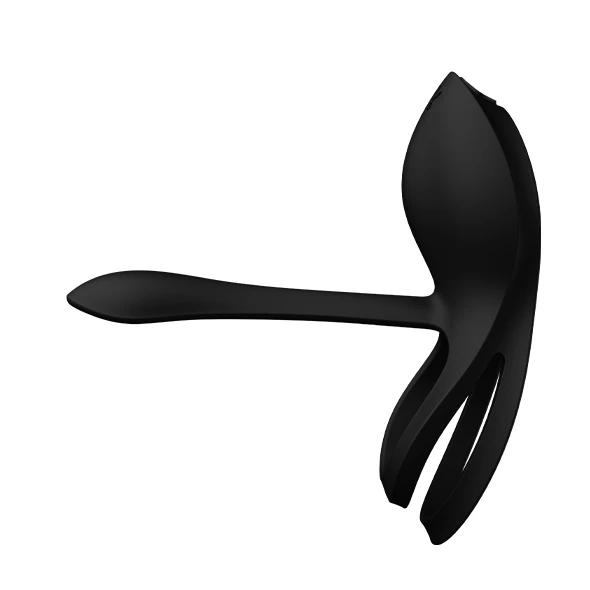 Zalo - Bayek Vibrating Penis Ring with Remote Control Black