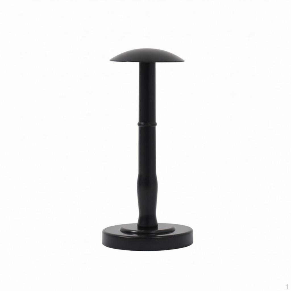 Hat Display Stand Tabletop with HeadShaped Top Freestanding Holder for Retailers,