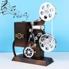 Nostalgic Retro Movie Projector Music Box - Creative Home Decor & Christmas Gift for Children
