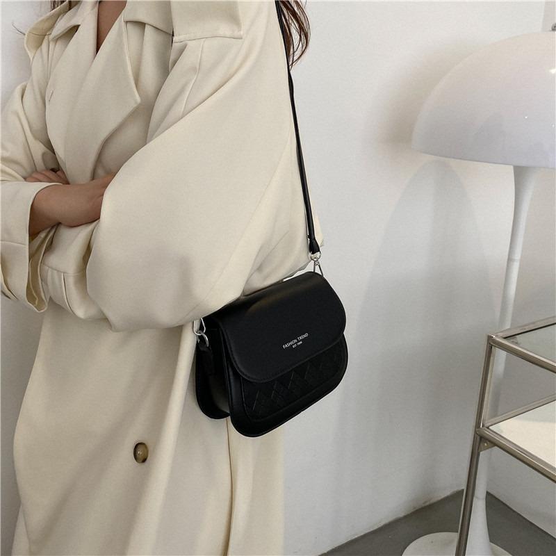Saddle bag women's messenger bag bag new trendy girl autumn simple fashion trend shoulder bag women