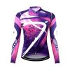Womens Winter Thermal Cycling Set Long Sleeve Jersey Pants Mountain Road Bike Riding