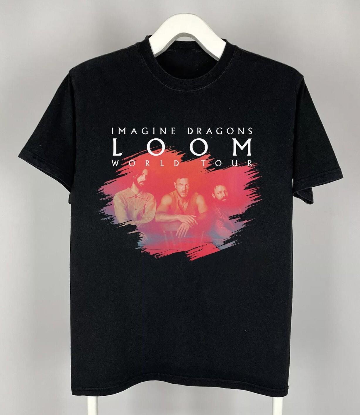Imagine Dragons Loom World Tour 2026 tshirt gift for fan 2side BL1607 XXL