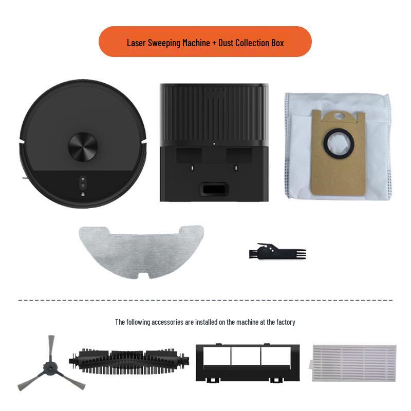 LISM 3-in-1 Laser Robot Vacuum and Mop