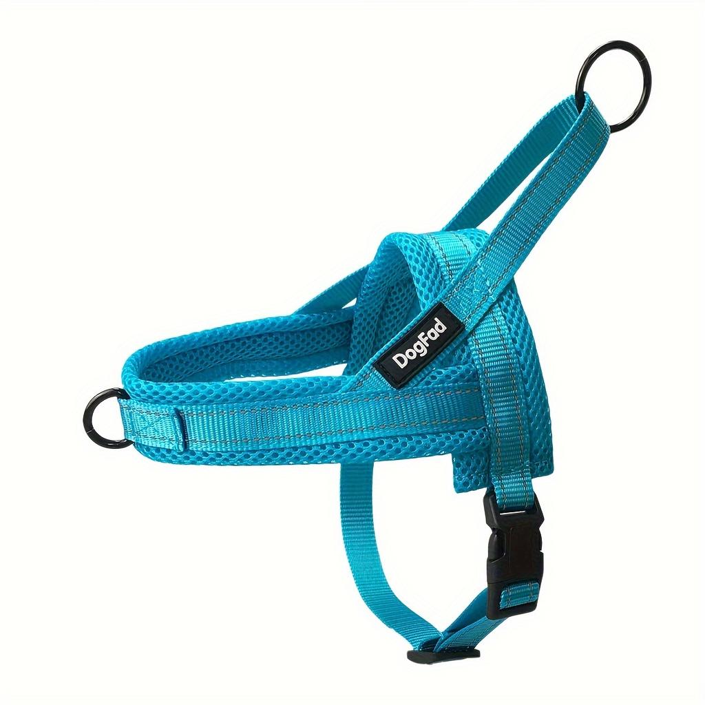 Reflective No-Pull Dog Harness - Adjustable, Escape-Proof Vest for Small To Large Breeds, Hand-Wash Only, DogFad