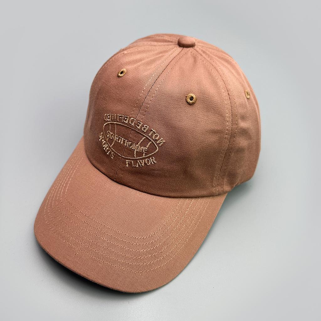 Soft-Top Lettered Embroidered Baseball Cap, Men'S And Women'S Casual Simple Sunshade Travel Duckbill Hat