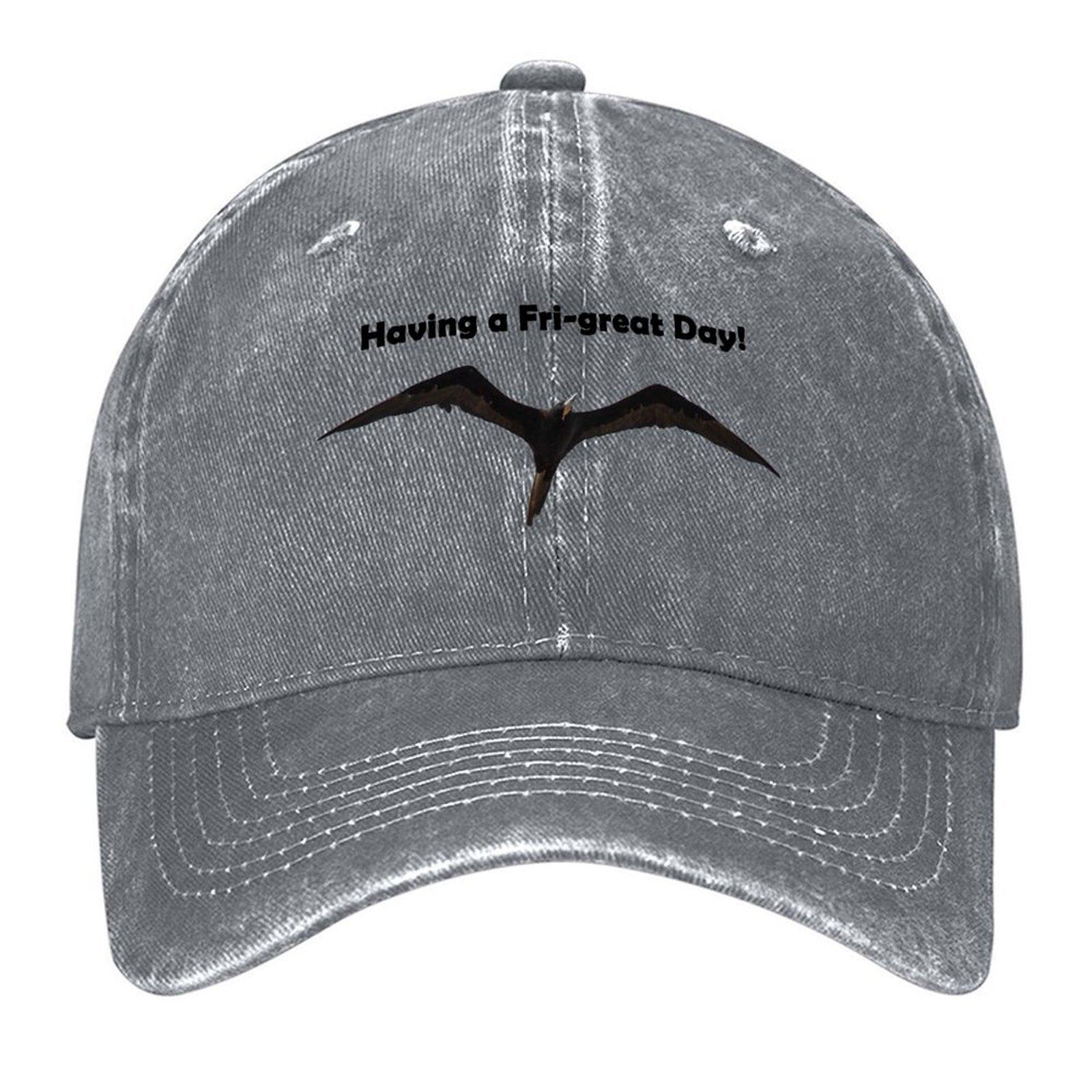 

Having a Frigreat Day Baseball Cap New Hat winter hats for men Trucker Cap Fishing cap Girl Mens