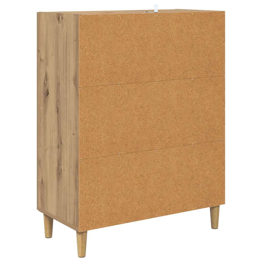 Sideboard Artisan Oak 70 X 34 X 90 Cm Particle Board