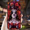 Mexican Skull Girl Tattooed Art Case For Samsung Galaxy A54 A34 A24 A14 A12 A32 A52 A51 A71 A50 A70 A13 A33 A53 A52S Coque