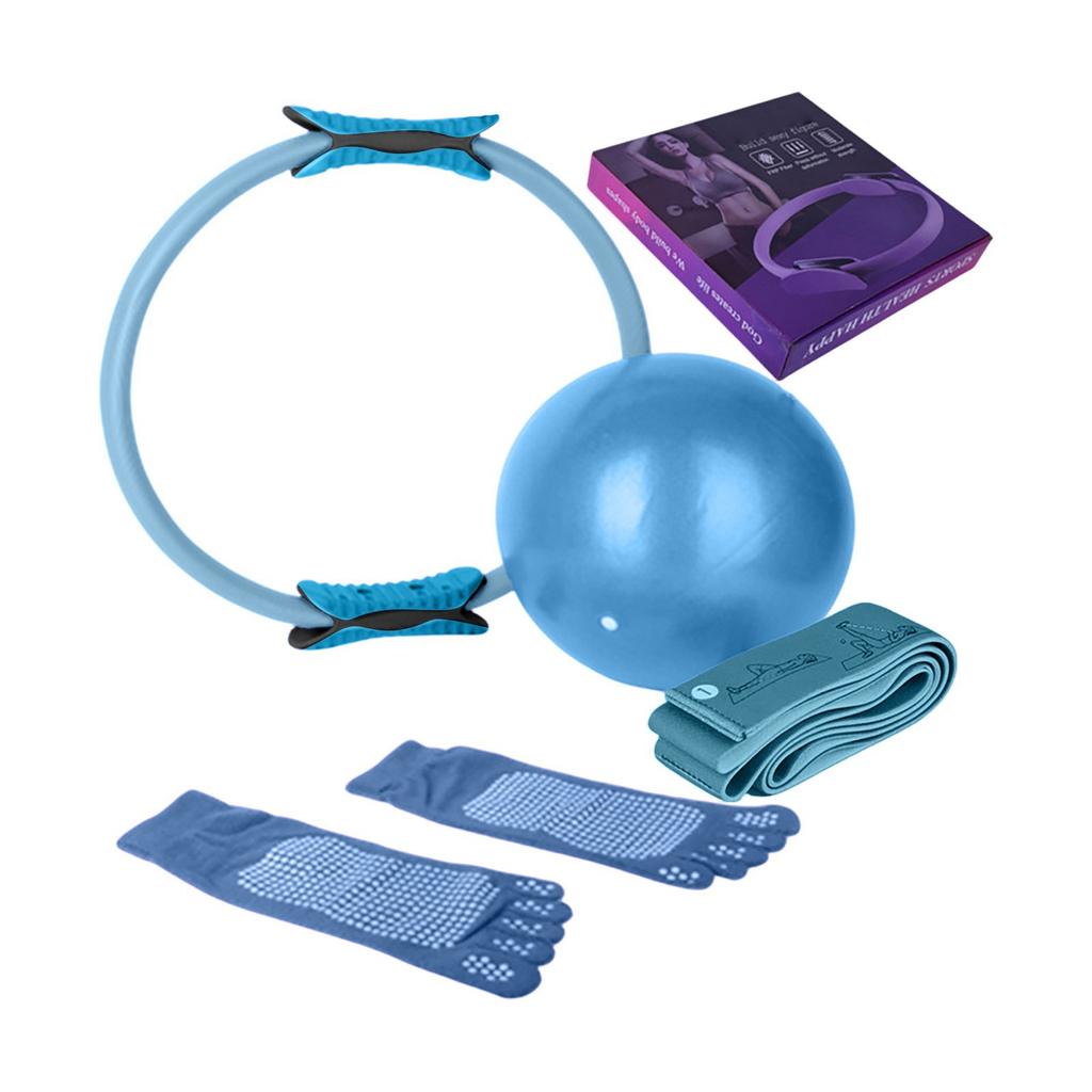 Yoga Pilates Circle 13-piece Fitness Set Home Exercise Novice Yoga Equipment Accessories