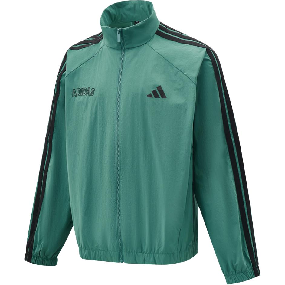 Adidas St Sports Lightweight Jacket With Stand Collar And Zipper Men Jackets KC2836