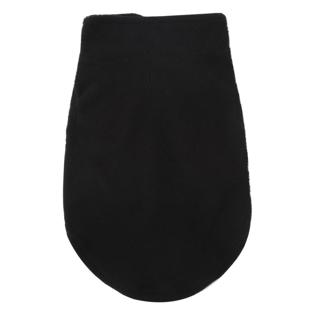 

New Pet Sweatshirt And Winter Comfortable Solid Color Dog Clothing чёрный