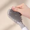 Toilettenbürste mit langem Griff Weicher Silikonbürstenkopf Vollständige Abdeckung Schnell trocknend Geruchsresistent Toilettenreiniger Badezimmerwerkzeug