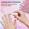 12 Colors Nail Art Pens Set, Quick Dry 3D Nail Polish Pens for DIY Nail Art, Nail Markers for Dotting & Liner Designs, Ideal Christmas Gift
