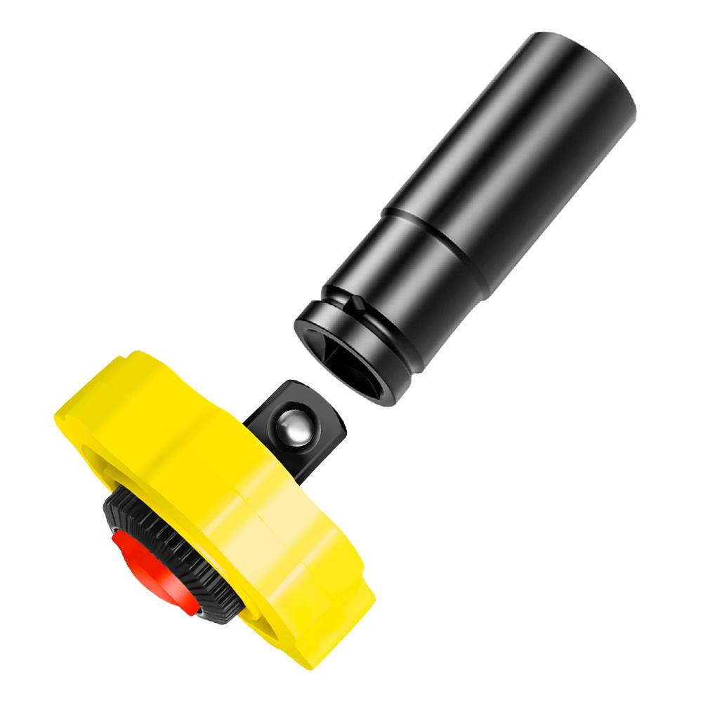 3 Pcs Mini Finger Ratchet 1/2'' 3/8'' 1/4'' Stubby Thumbwheel Ratchet Finger Reversible Ratchet Handle for Auto Repairing