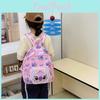 Childrens Stitch Backpack Large Capacity Cartoon Bag Adjustable Shoulder Strap