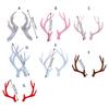 Simulation Resin Antler Headpiece for Cosplay and Theme Party Easy To Use Christmas Theme Headband Making Accessories