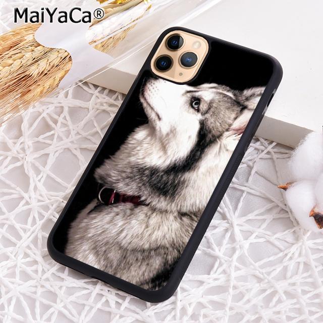 Animal Husky puppy Phone Case Shell For iPhone 17 Air 12 13 16 pro max 15 14 plus Cover coque