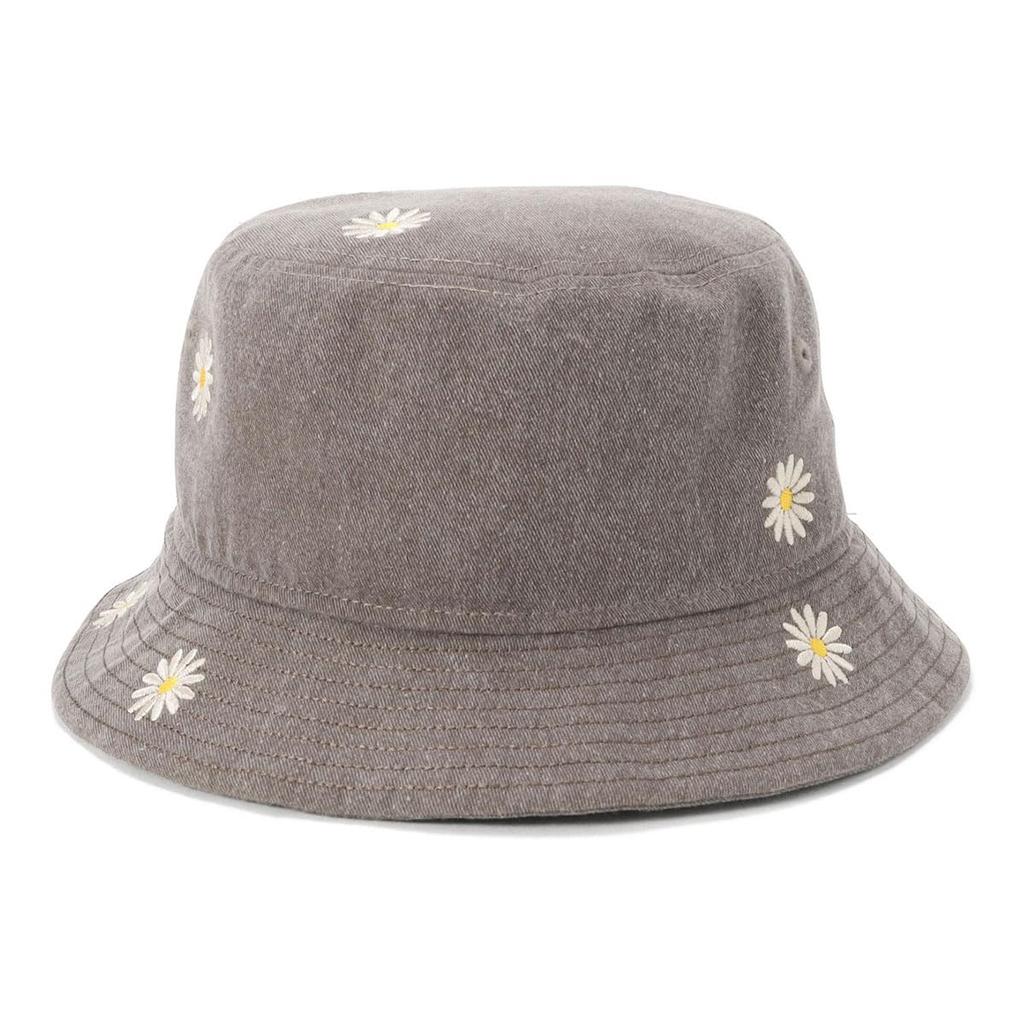 NEW ERA Hat Bucket01 Flower Embroidery Brown 15196126 NER36C4991 L/XL