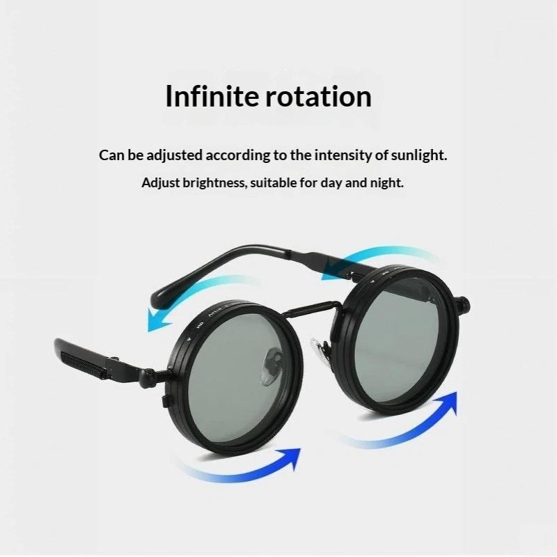 ND Filter Anti-glare Polarised Sunglasses UV400 Lightweight Fishing Eyewear with Portable Case for Travel Hiking