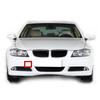 Front Bumper Tow Eye Hook Cover Cap Unpainted For BMW 3 Series E90 E91 2006-2011