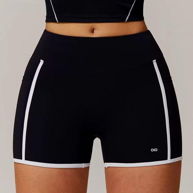 Aloiob Sports Vest Women Shockproof Fake Two Pieces Top Yoga Clothes Set High Intensity Fitness Three Points Short Pants