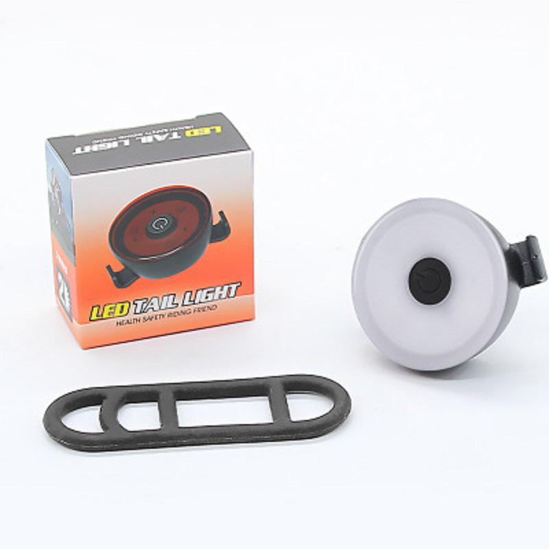 3LED Mini Bicycle Taillight: Portable, Battery-Replaceable, Night Flashing Rear Warning Light