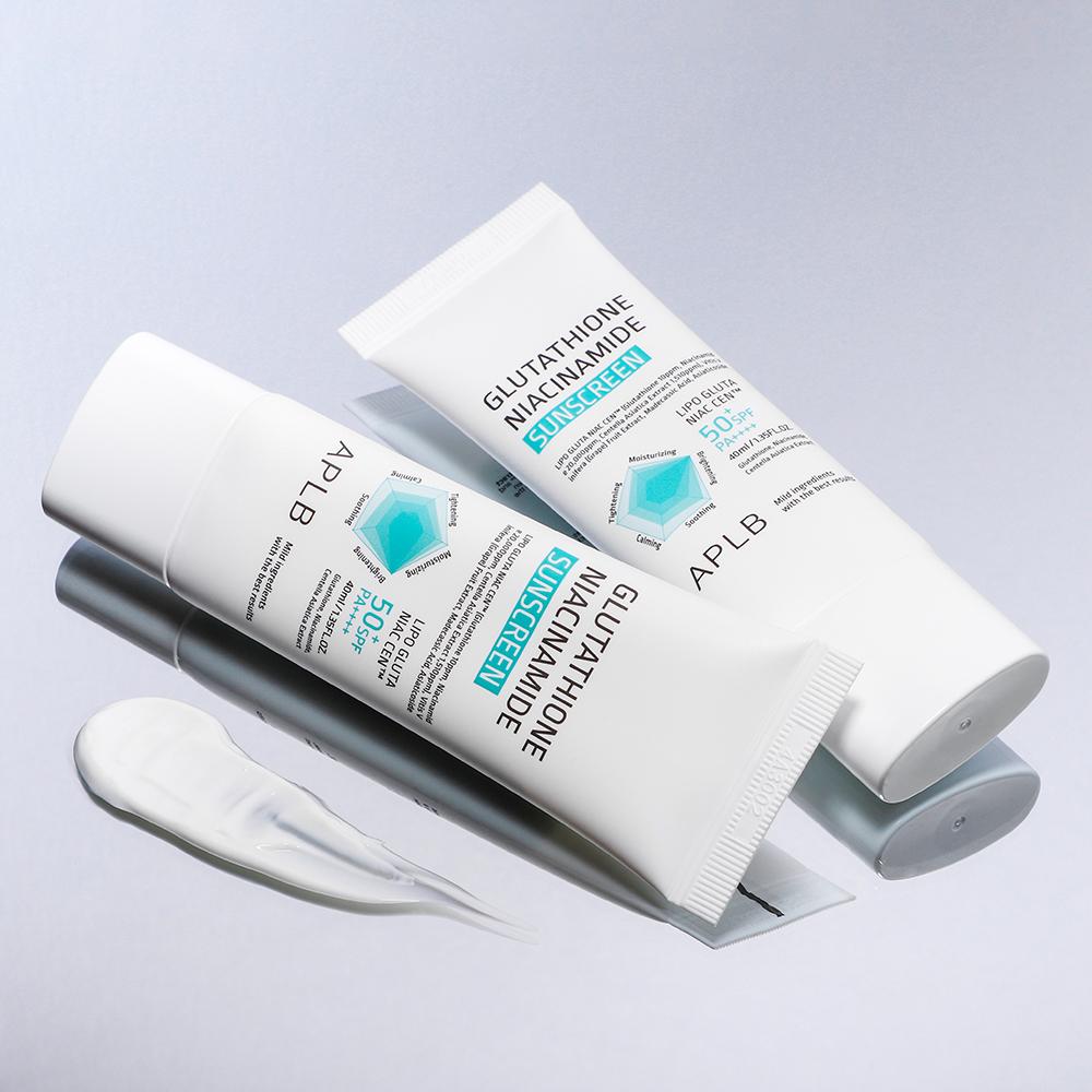 APLB Glutathione Niacinamide Sunscreen 40ml - UV Protection, Korean