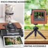 HIYQIN Fuji Wide EVO Sofortbildkamera Polyurethan-Leder Schutzhülle für Instax Wide EVO Kamera und Drucker Wide EVO Tragetasche mit verstellbar
